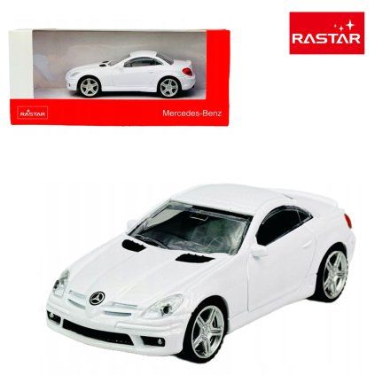 rastar medcedes benz slk55 amg bílý 1