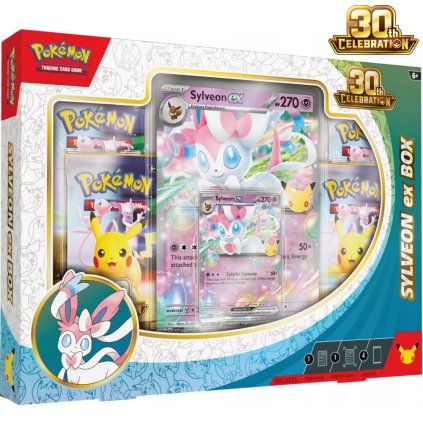 pokémon tcg 30th celebrations mega sylveon ex box 1