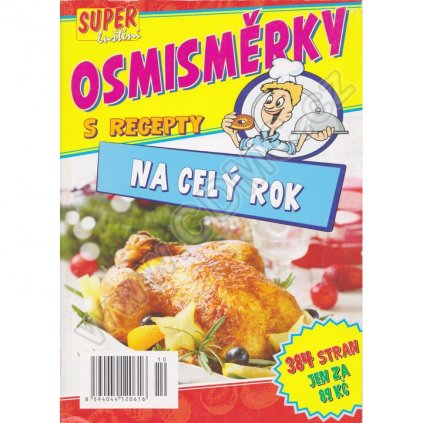 Super Luštění Osmisměrky s recepty na celý rok