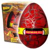 Dinosauří vejce JUMBO líhnoucí se červené (3609)