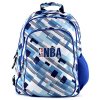 Studentský batoh NBA, modré pruhy a kostky (5625)