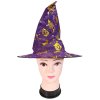čarodějnický set klobouk plášť fialový 3