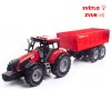 traktor červený 1