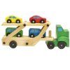 dřevěný kamion s auty 6