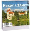 Stolní kalendář mini Hrady a zámky 2027 (0839)