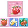 magnetické puzzle ovoce 3