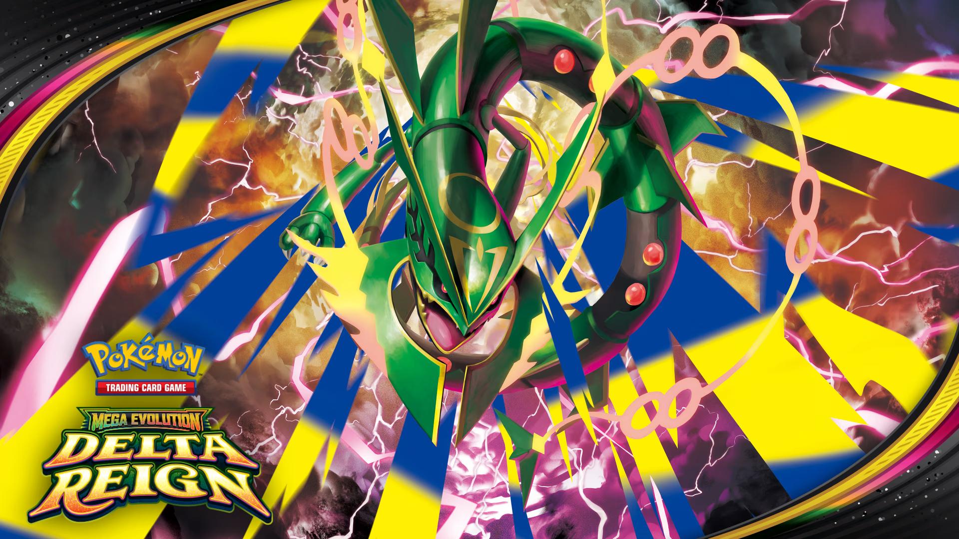 Pokémon TCG: Mega Evolution - Delta Reign. Mega Rayquaza ex sa vracia!