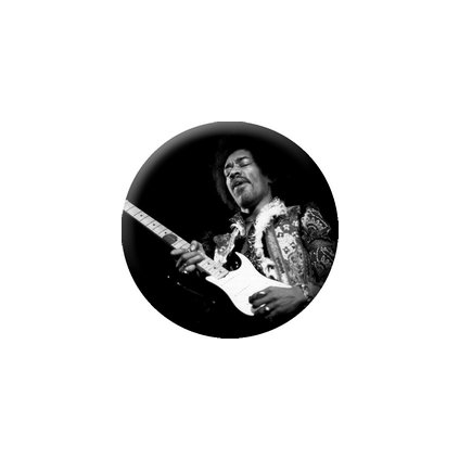 Placka Jimmy Hendrix 25mm (192)