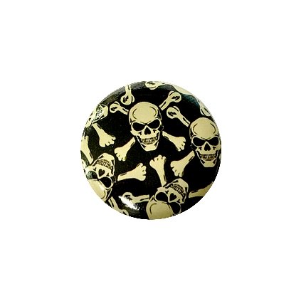 Placka Skull 25mm (210)