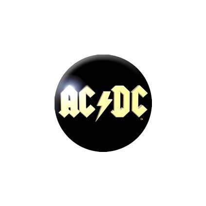 Placka ACDC 25mm (212)