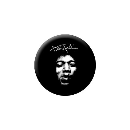 Placka Jimi Hendrix 25mm (276)