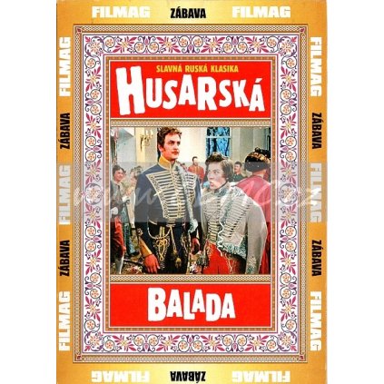 Husarská balada DVD papírový obal