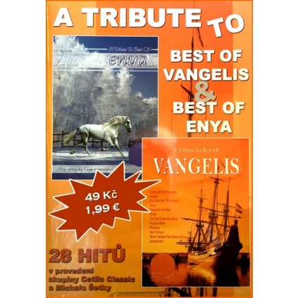 A Tribute To - Best of Vangelis & Best of Enya - 2CD papírový obal