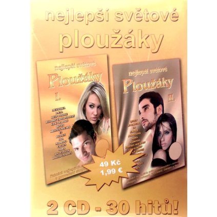 Nejlepší světové ploužáky - 2CD papírový obal