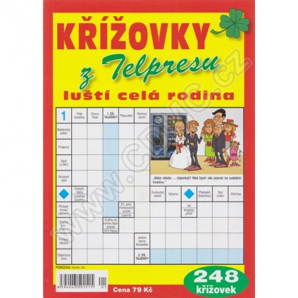 Křížovky z Telpresu luští celá rodina (1515) 248 křížovek 1/2017