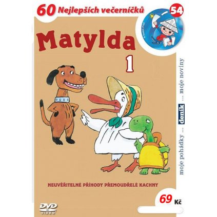 Matylda 1 DVD papírový obal