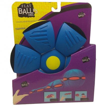 13597 flat ball disc se svetlem modry 4637