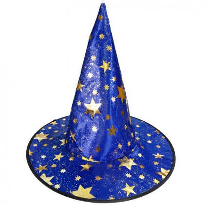 klobouk hvězdy modrý 1