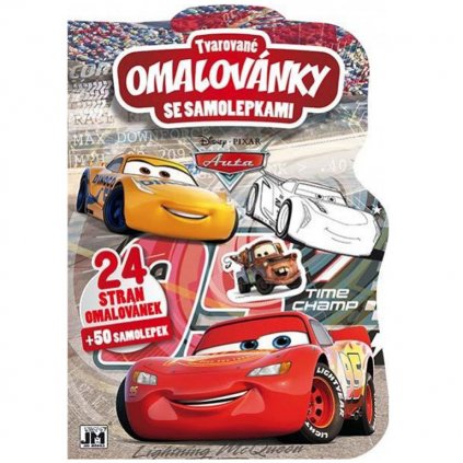 tvarované omalovánky auta 1