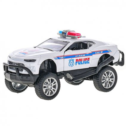 auto policie bílá 1