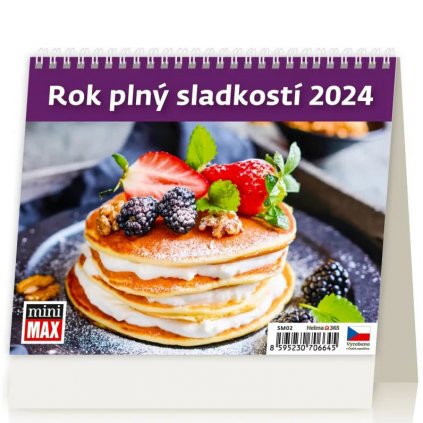 mini kalendář rok plný sladkostí 1