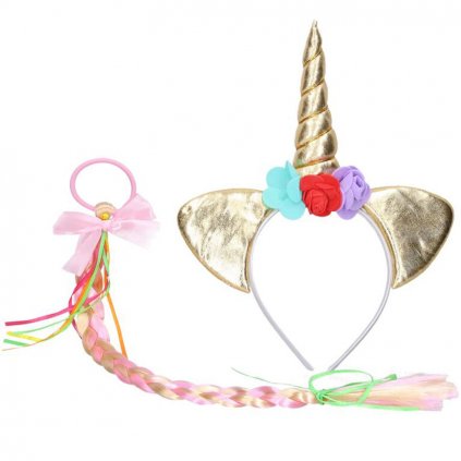 čelenka copánek jednorožec 1