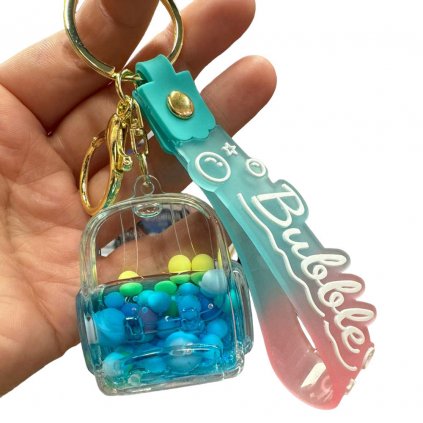 přívěsek among us modrý1