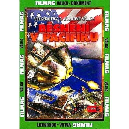 Běsnění v Pacifiku III. DVD papírový obal