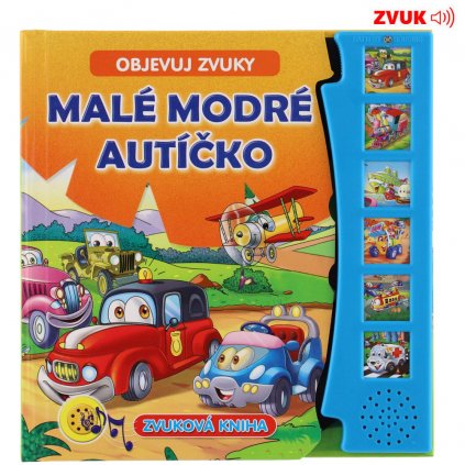 zvuková kniha malé modré autíčko 1