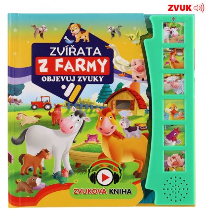 zvuková kniha zvířata z farmy 1