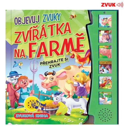 zvuková kniha zvířátka na farmě 1