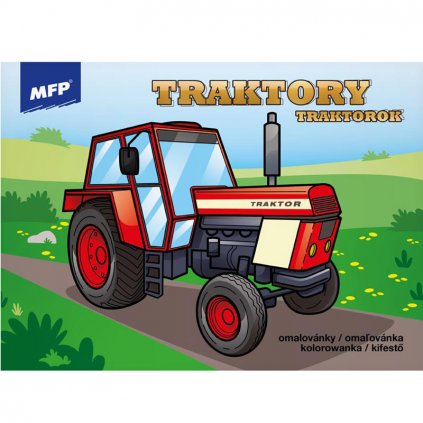 omalovánky traktory 1