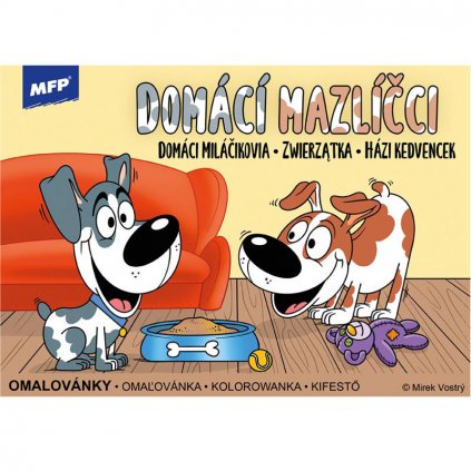 omalovánky domácí mazlíčci 1