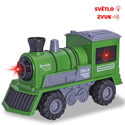 lokomotiva zelená 1