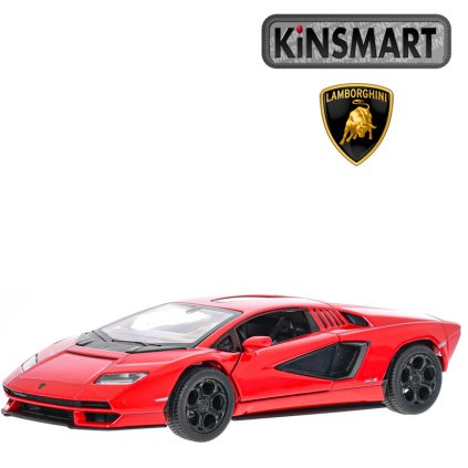 kinsmart lamborghini countach červené 1