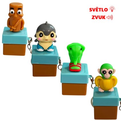 tungtungtung sahur přívěsek se zvukem a světlem 1