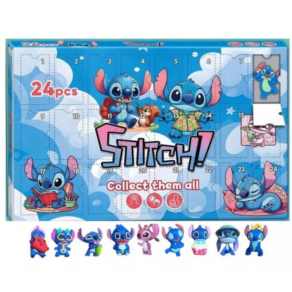 adventní kalendář stitch 1