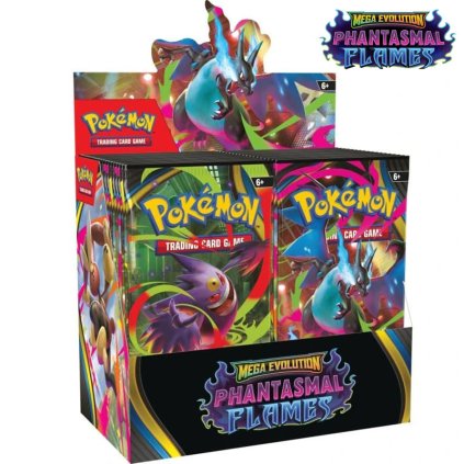 Pokémon TCG ME02 Mega Evolution Phantasmal Flames Booster box