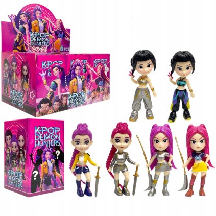 78887 10 kpop demon hunters prekvapeni v krabicce box 6 ks 6580 box