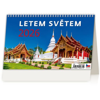 stolní kalendář letem světem 1