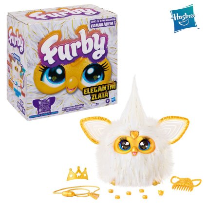 hasbro furby zlatý 1