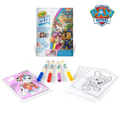 omalovánky crayola tlapková patrola 1