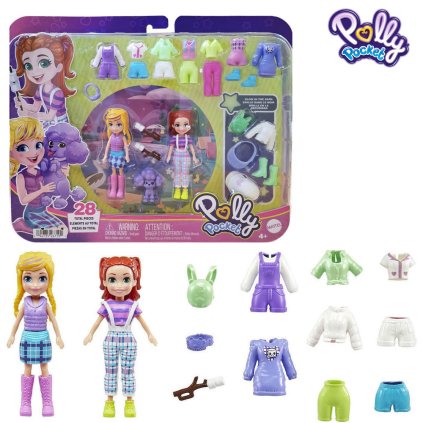 polly pocket oblékání 1