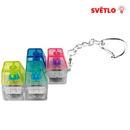 fidget klávesnice svítící 1