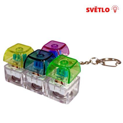 fidget klávesnice svítící 20