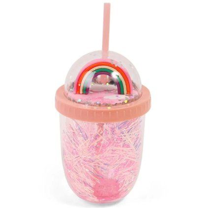 kelímek nápoj růžový 1