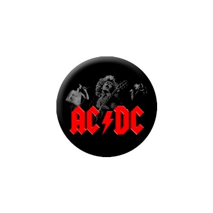 Placka ACDC 25mm (034)