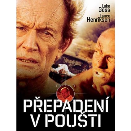 Přepadení v poušti DVD papírový obal