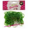 41761 4 62 loom bands pletaci gumicky zelene 200ks hacek