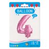 17442 1 foliovy balonek ruzovy cislo 4 82 cm 4514